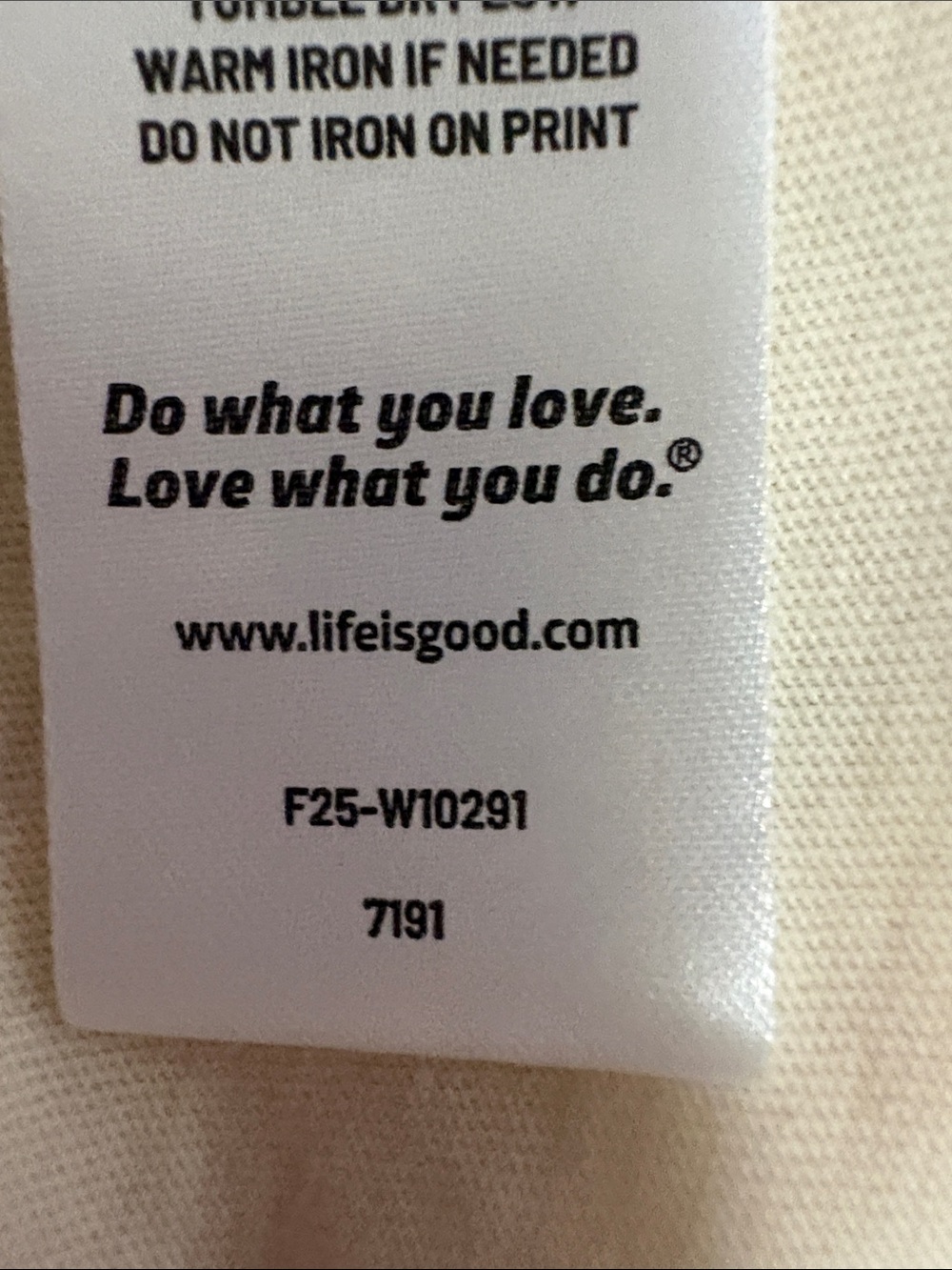 Life Is Good Cream Long-Sleeve Tee with Mickey Graphic and Flowers - Picture 8 of 8